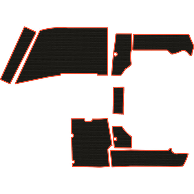 Polaris Ranger XP 1000 - 4 Seat Interior Risers - OEM