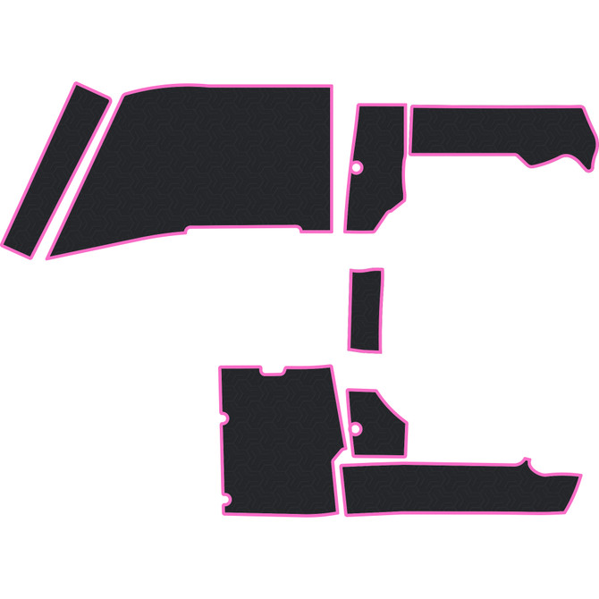 Polaris Ranger XP 1000 - 2 Seat Interior Risers - OEM