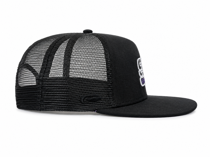 SC Wake Snapback Black & Purple Stealth Hat