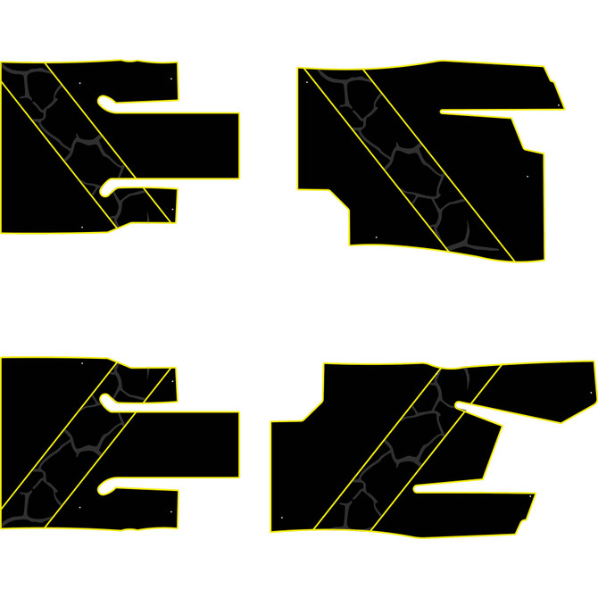 Can-Am Commander - 4 Seat Floor Mats - OEM