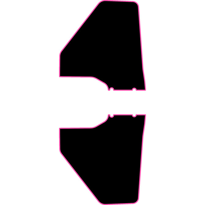 Polaris Ranger XP 1000 - 2 Seat Door Liners - OEM