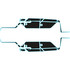 Polaris Ranger 1500 - 4 Seat Exterior Door Kit - OEM