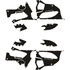 Kawasaki Teryx H2 - 4 Seat Door Liners - OEM