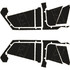 Polaris RZR Pro R- 4 Seat Door Liners - Moto Armor Partial Coverage