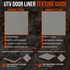 Polaris RZR Pro R- 4 Seat Door Liners - Moto Armor Partial Coverage