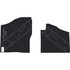 Polaris Xpedition - 2 Seat Floor Mats - OEM - Black Over Storm Gray, 8mm HD Tetrapod