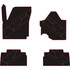2024-2025 Can-Am Maverick R - 4 Seat Floor Mats - OEM