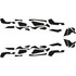 2024-2025 Can-Am Maverick R - 4 Seat Door Liners & Dash Kit - OEM - Black Over Storm Gray, 6mm Embossed