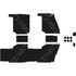 Polaris Ranger XP 1000 - 4 Seat Floor Mats - OEM