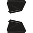 2023 Polaris RZR Pro R - 2 Seat Door Liners - SDR - Black Over Storm Gray, 6mm Embossed