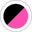 Black over Paradise Pink SeaDek swatch