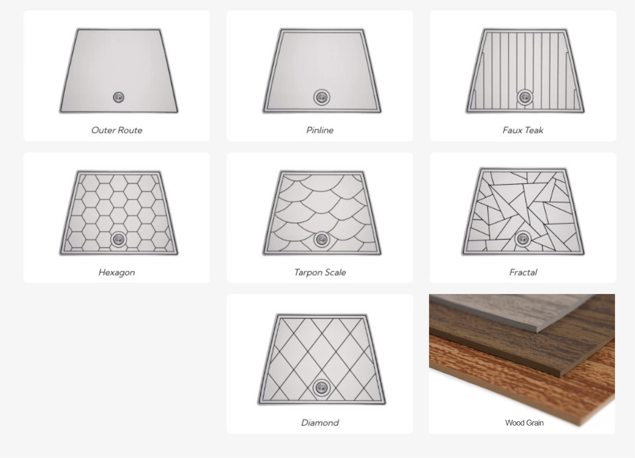 SeaDek routing and laser design lineup