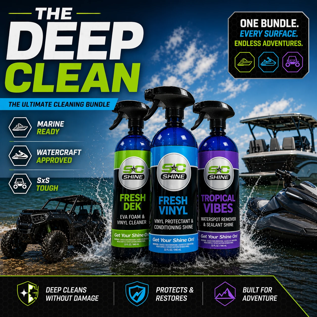 Deep Clean cleaning bundle