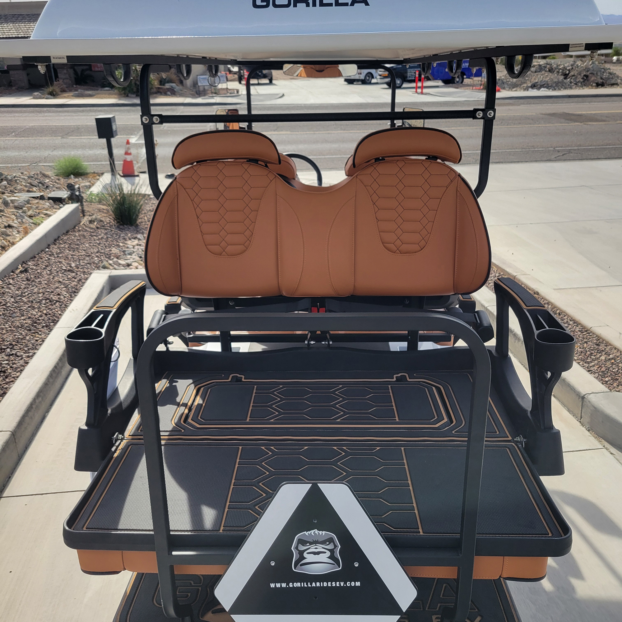 Gorilla Golf Cart Fold Down Seat Liner - 4 & 6 Seat