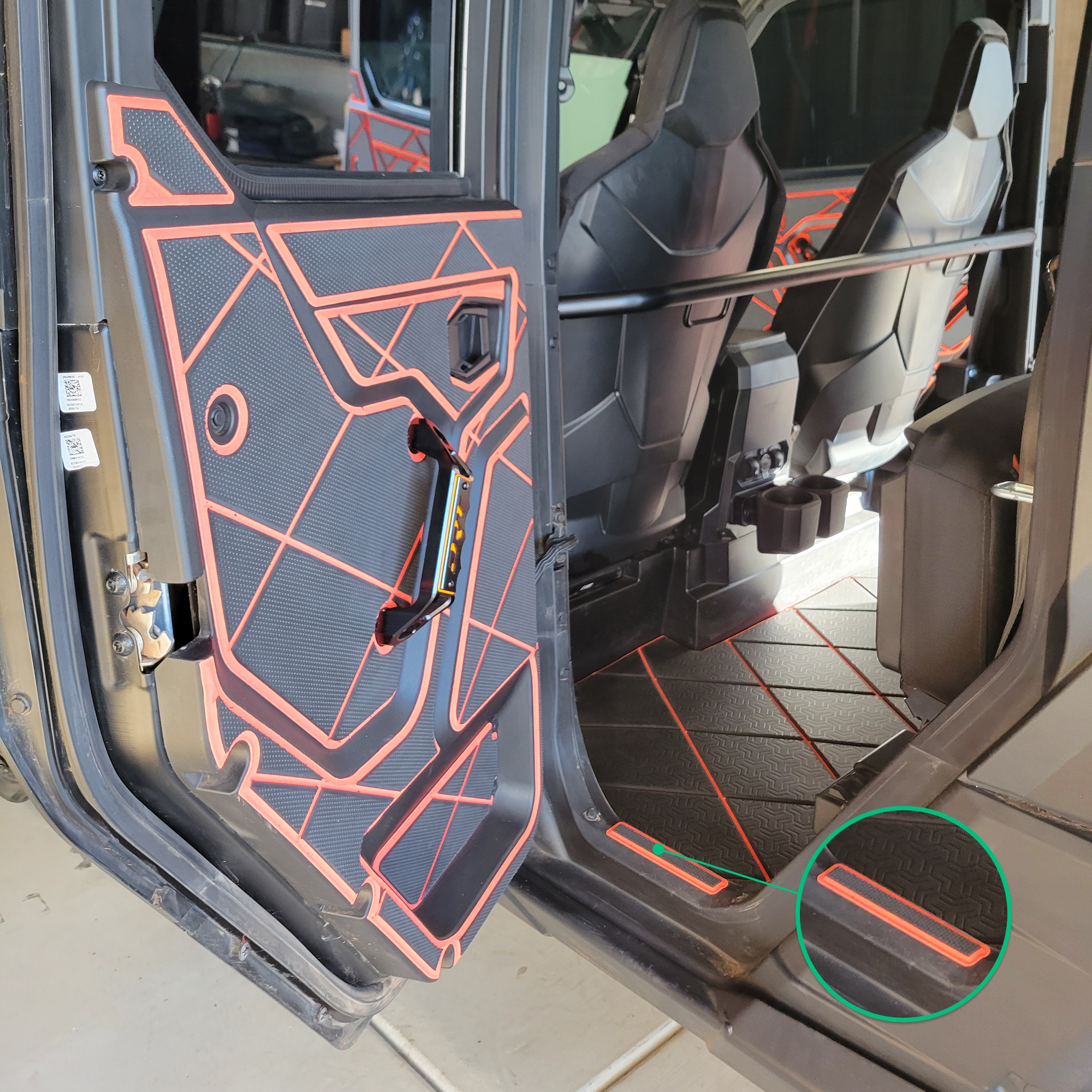 Polaris Xpedition - 4 Seat Door Liners & Dash Kit - OEM