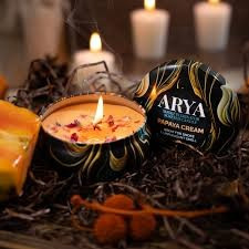 Arya "Papaya Cream" Odor Eliminator Candle