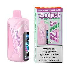 Sour strawberry dragon rush 40,000 disposable