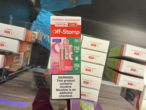 Raspberry watermelon 35,000 disposable pod