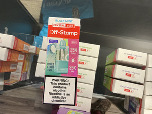 Black mint 35,000 disposable pod
