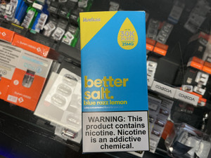 Blue razz lemon better salt 25mg