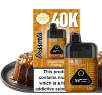 Caramel sticky pudding 40,000 disposable