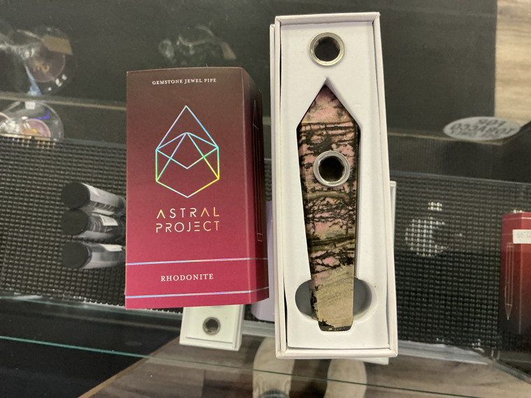 Gemstone Pipe Rhondonite