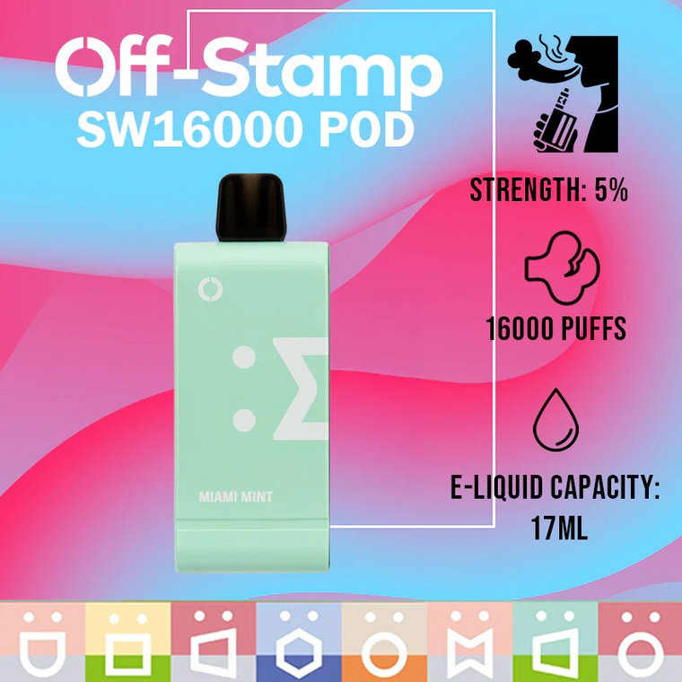 Miami Mint 16,000 Disposable Pod