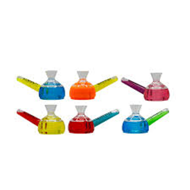 Cheech dual color glycerin pipe