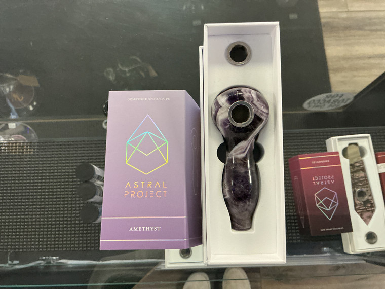 Gemstone Pipe Amethyst