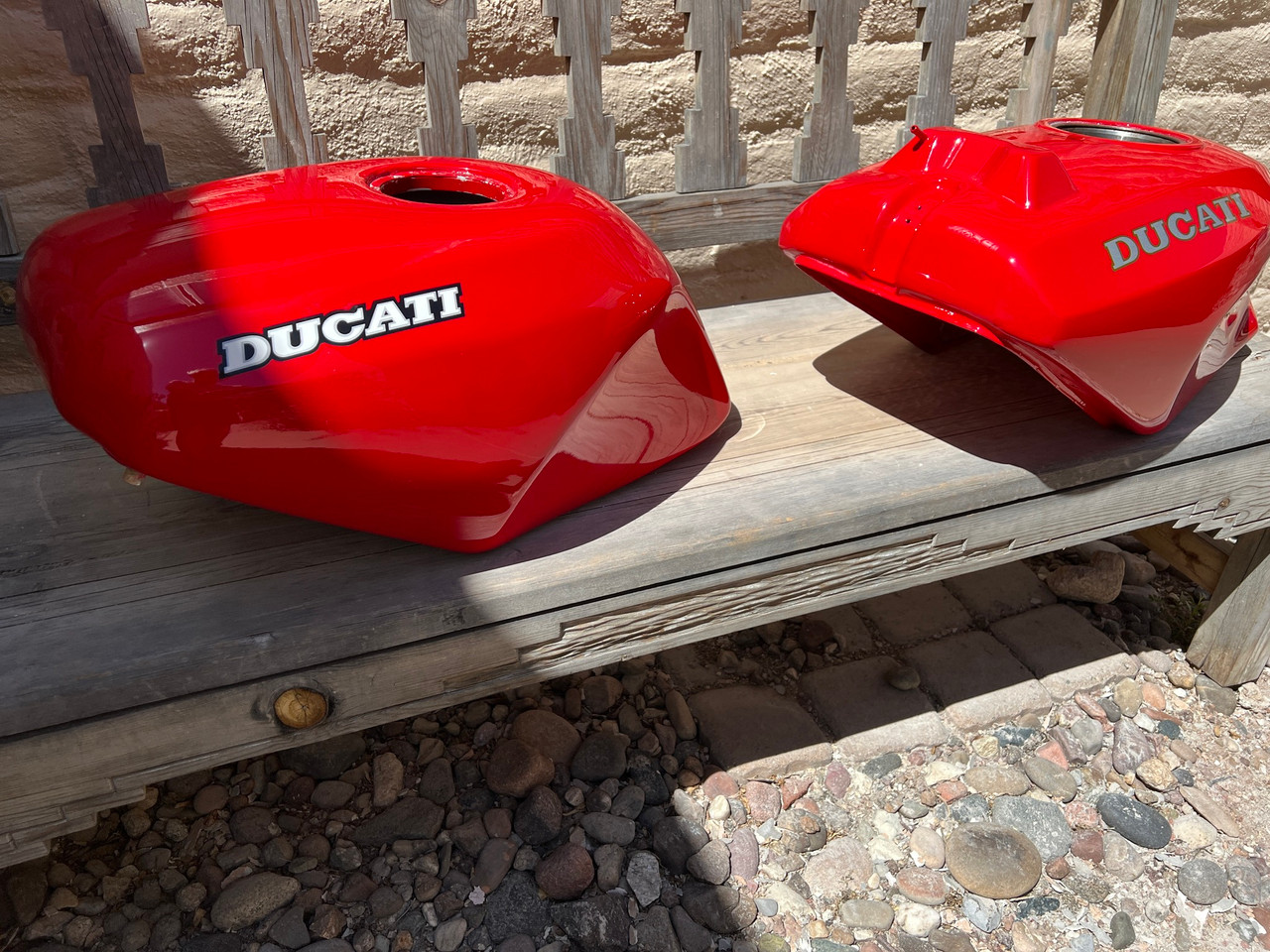 DUCATI 851　DUCATI 　純正アルミタンク Ducati 851 Superbike OEM Aluminum Fuel Tank