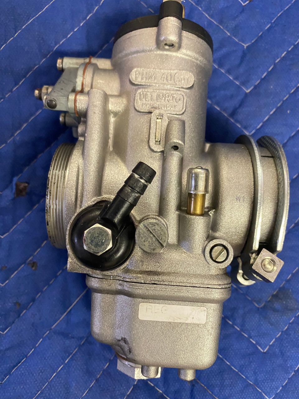 RAMAIR Filtro Dell'aria Per Scooter Carb Race Con Neck In - Foto 8