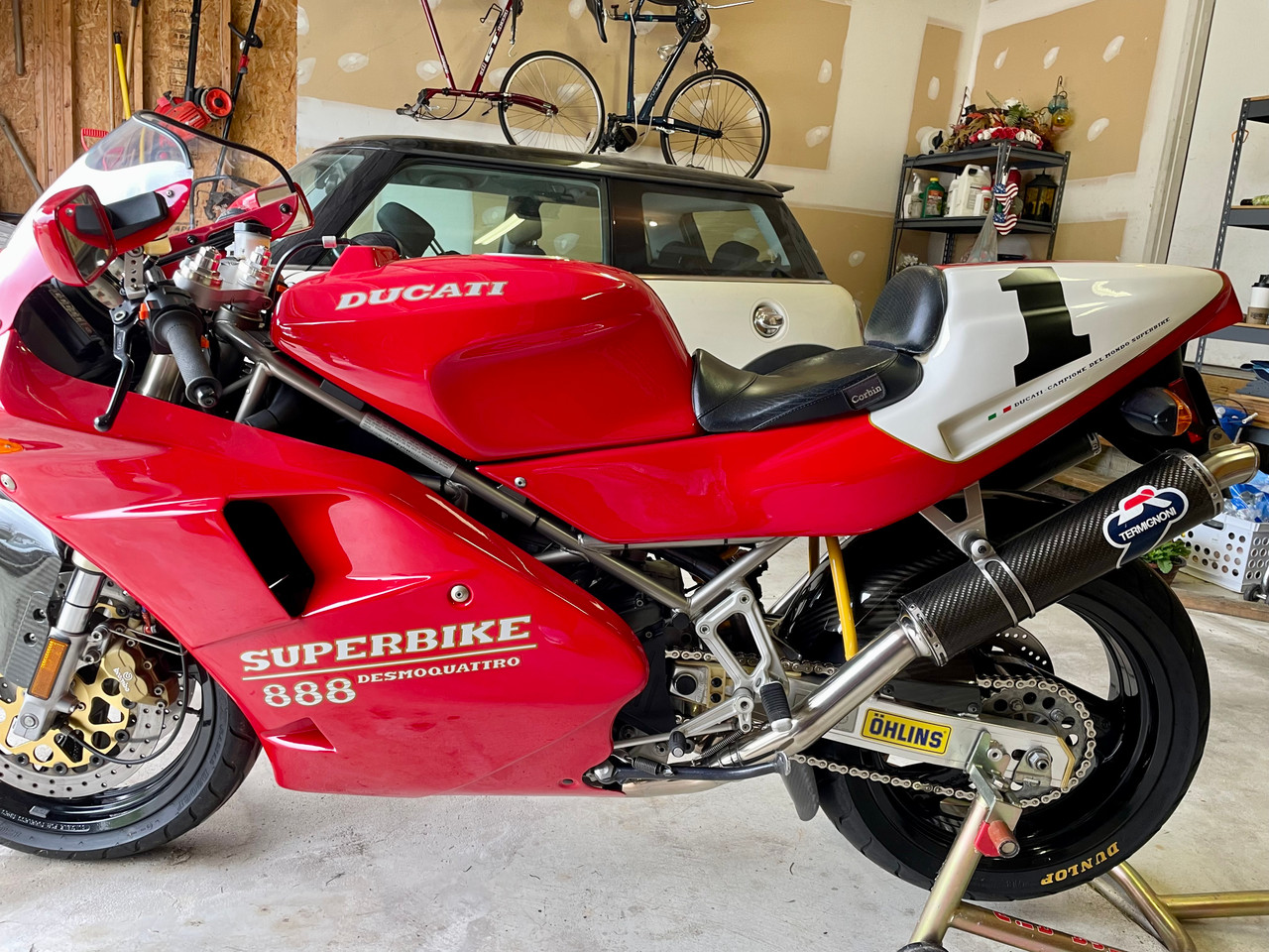 1993 Ducati 888 SPO Superbike, VIN ZDM1HB7RSPB000554