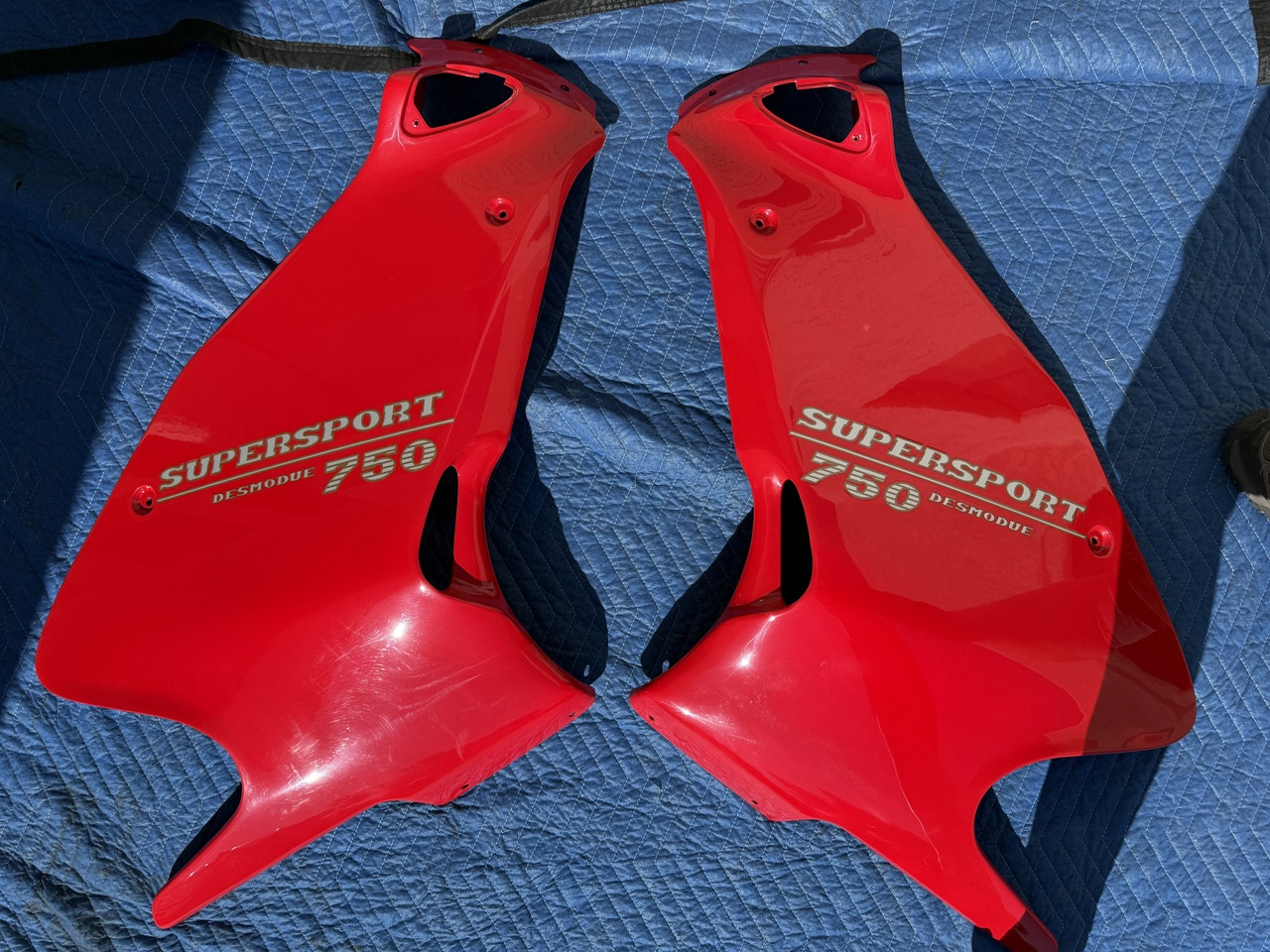Ducati 750 SS OEM RH Side Fairing Panel, #48030171ADX