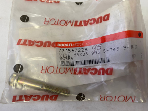 Ducati Monster Headlight Adjusting NOS Screw, #77156722B