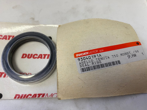 Ducati 900 Monster NOS Fork Seal Ring, #93040191A