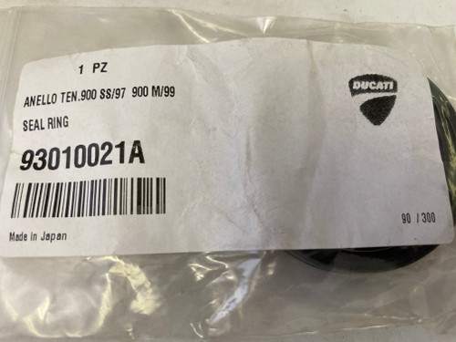 Ducati 888/851 SBK & 900 ss NOS Fork Seal Ring, #93010021A