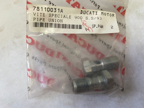 Ducati 900 Supersport NOS Pipe Union,#78050011A