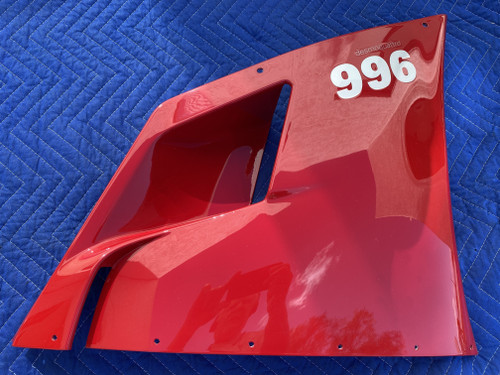 Ducati 996 Superbike OEM RH Upper Fairing Panel, #48010401A-1