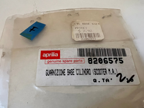 Aprilia OEM Scooter Gasket Set, #8206575