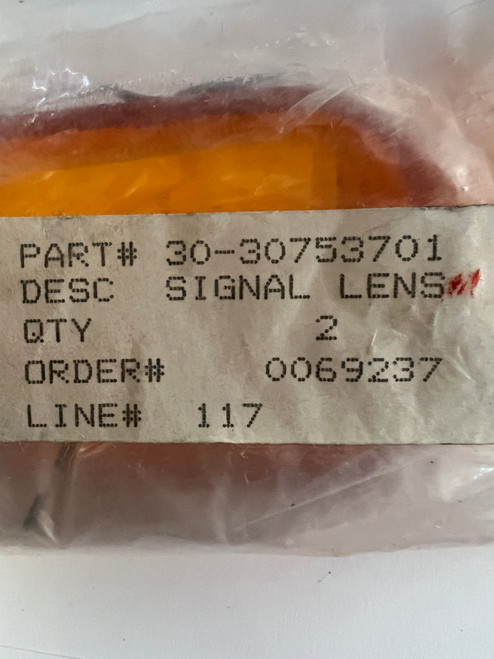 Aprilia/Moto Guzzi OEM Indicator Lens Set,  #30-30753701