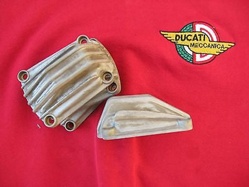 Ducati 900, 860 Square Case, Bevel Drive Twin Magnesium  (4) Valve Cover Set