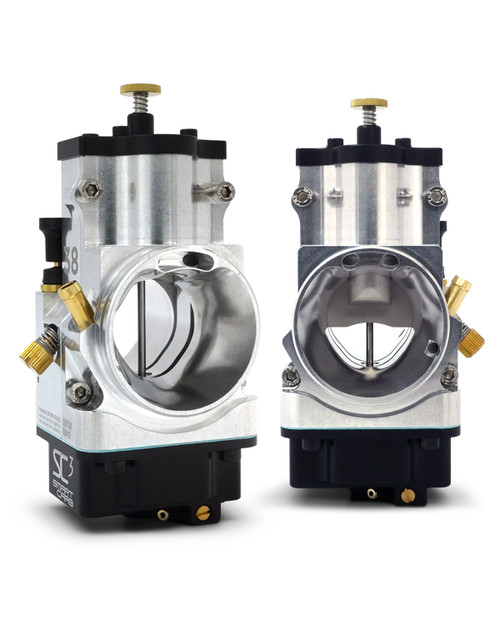 SmartCarb SC3 Twin 38mm Billet Flat-Slide Carburetors