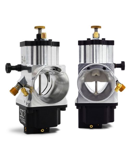 SmartCarb SC3 Twin 34mm Billet Flat-Slide Carburetors
