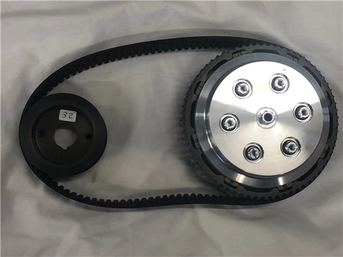 Norton Twin Belt Drive Primary Kit - Multi Spring Clutch - TGA/Molnar Precision