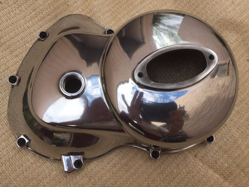 Ducati 750 SS Round Case "Green Frame" Clutch Cover