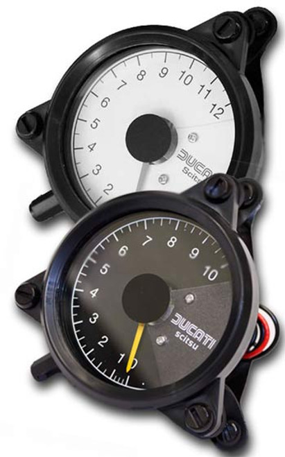 Ducati Scitsu Classic Racing Tachometer/Rev Counters