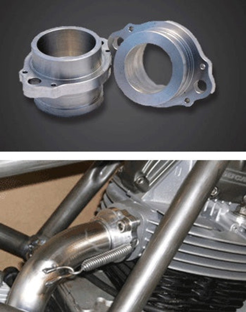 Ducati TT2/Pantah/Super Sport Aluminum Exhaust Collars