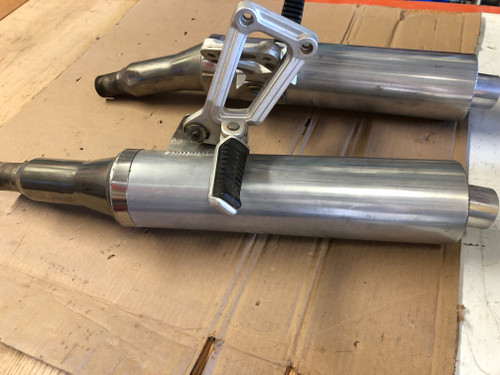 Ducati 900 ss & 888/851 Superbike Stainless Steel Mufflers by F1R