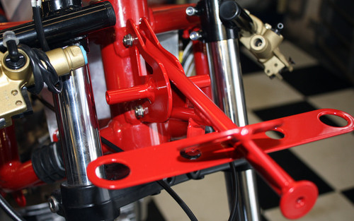 Ducati TT2 Steering Stop Bracket