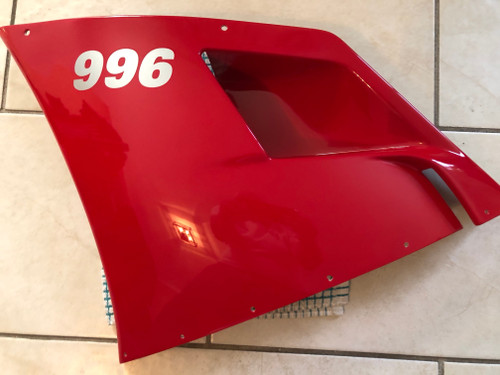 Ducati 996 Superbike LH OEM Upper Fairing Panel, #48010391A
